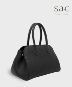 Sac Iconic Bag Black Leather 25